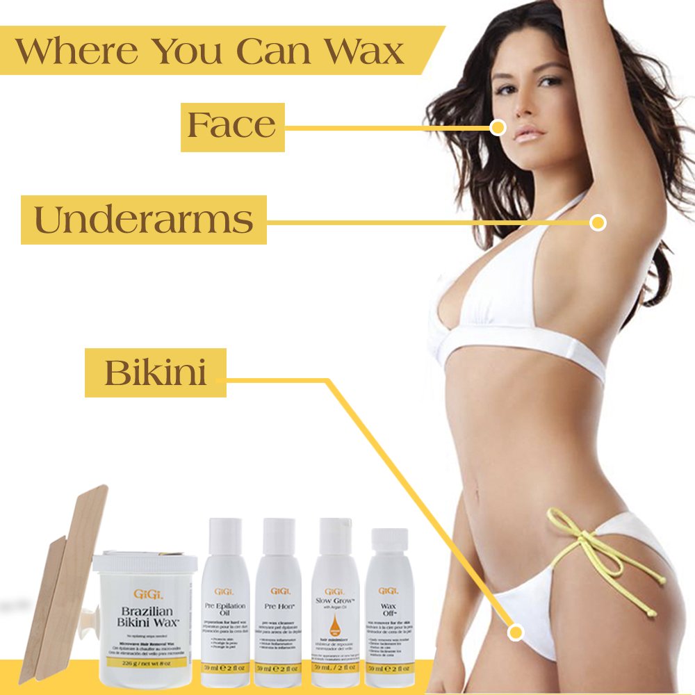 Brazilian Bikini Wax Microwave Formula Kit