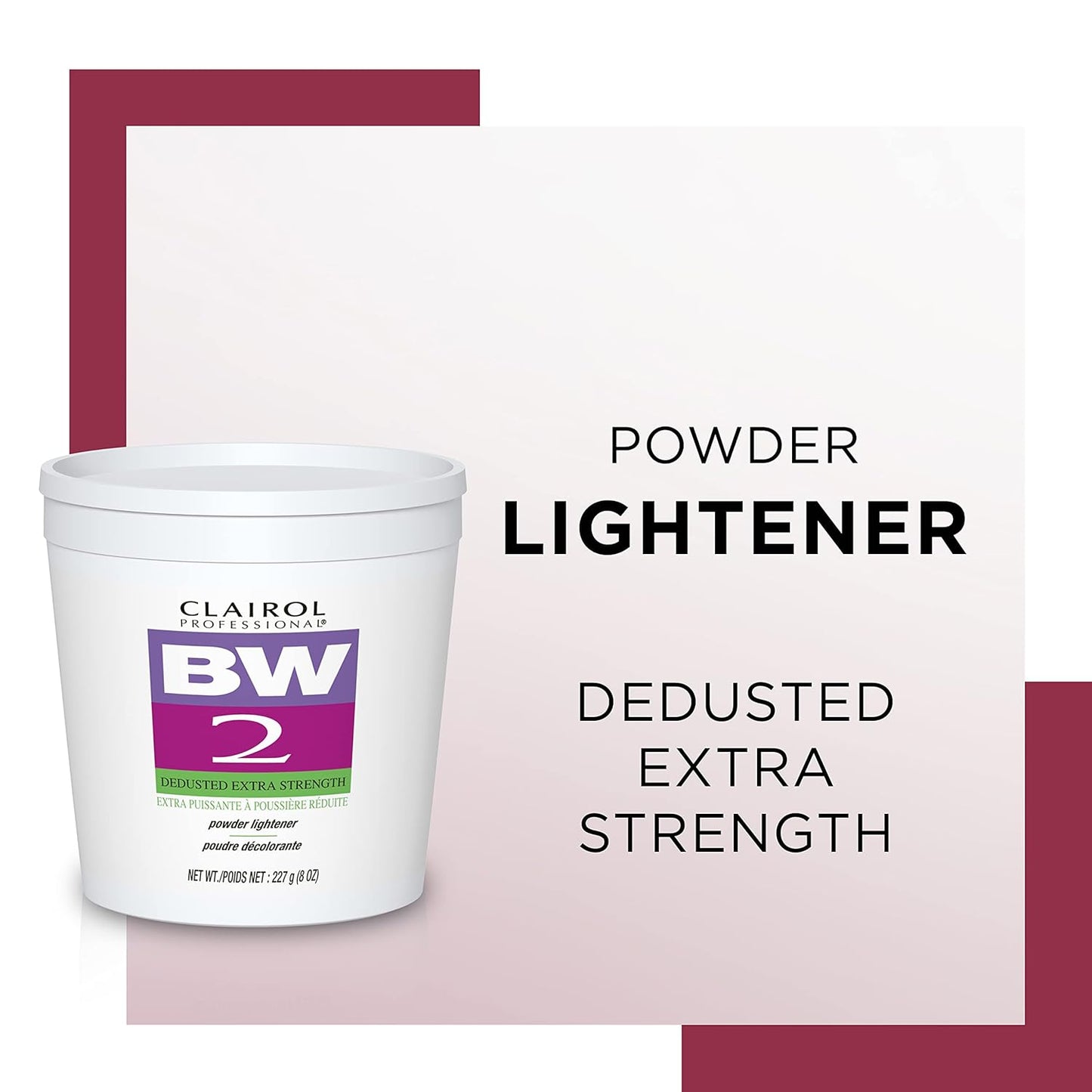 BW2 Powder Lightener Bleach 8oz
