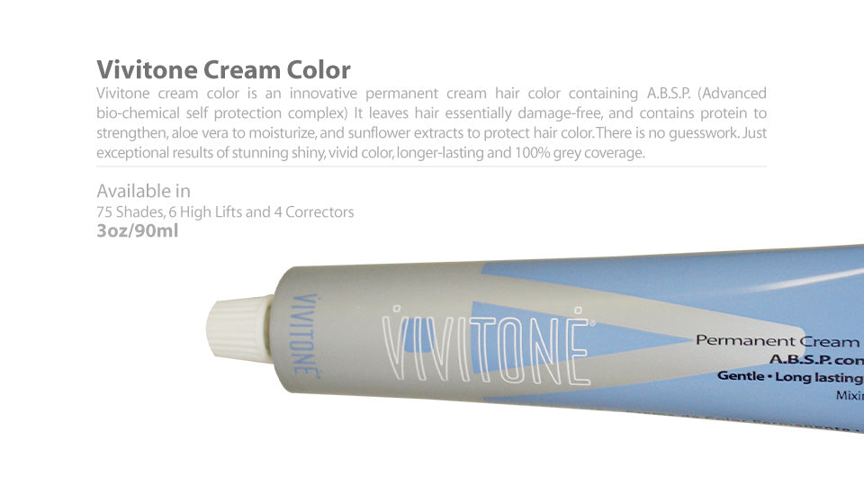 Permanent Cream Color 3oz