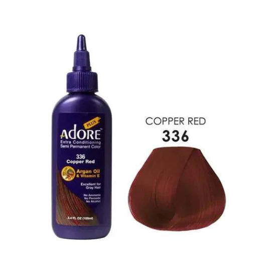 Adore Plus Extra Conditioning Semi Permanent Hair Color 3.4 Fl Oz