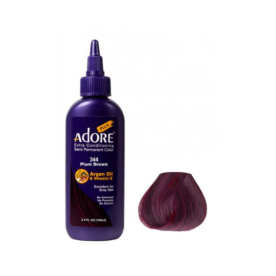 Adore Plus Extra Conditioning Semi Permanent Hair Color 3.4 Fl Oz