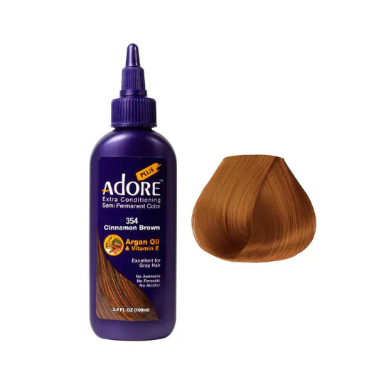 Adore Plus Extra Conditioning Semi Permanent Hair Color 3.4 Fl Oz