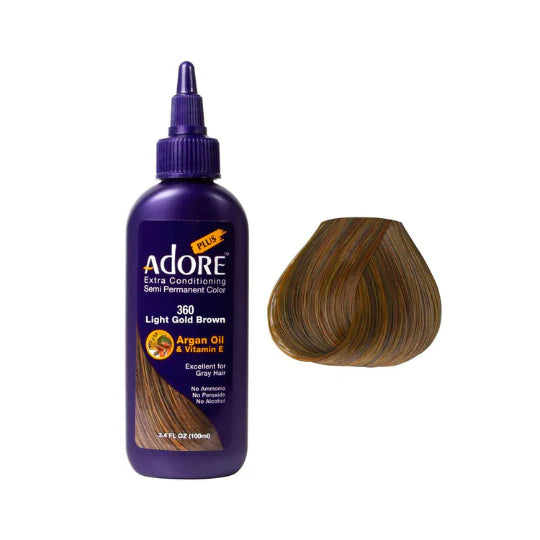 Adore Plus Extra Conditioning Semi Permanent Hair Color 3.4 Fl Oz