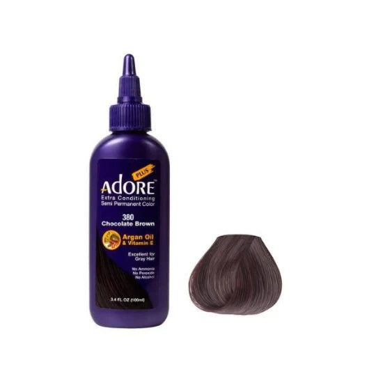 Adore Plus Extra Conditioning Semi Permanent Hair Color 3.4 Fl Oz