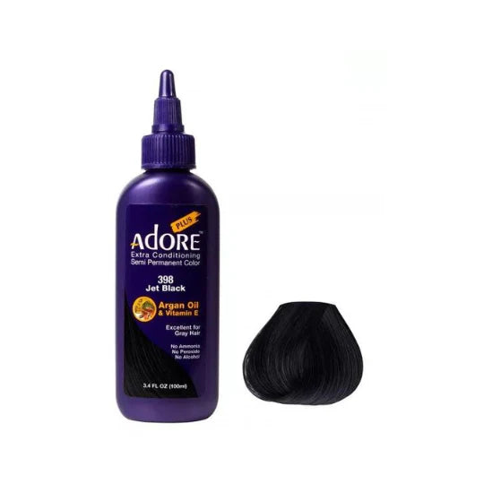 Adore Plus Extra Conditioning Semi Permanent Hair Color 3.4 Fl Oz