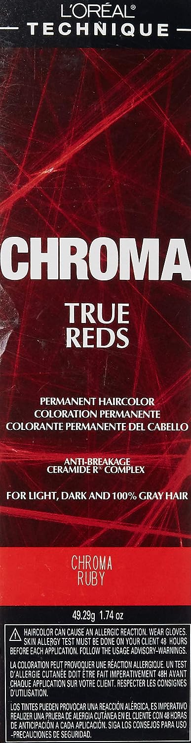 Chroma True Reds Permanent Hair Color 1.74oz