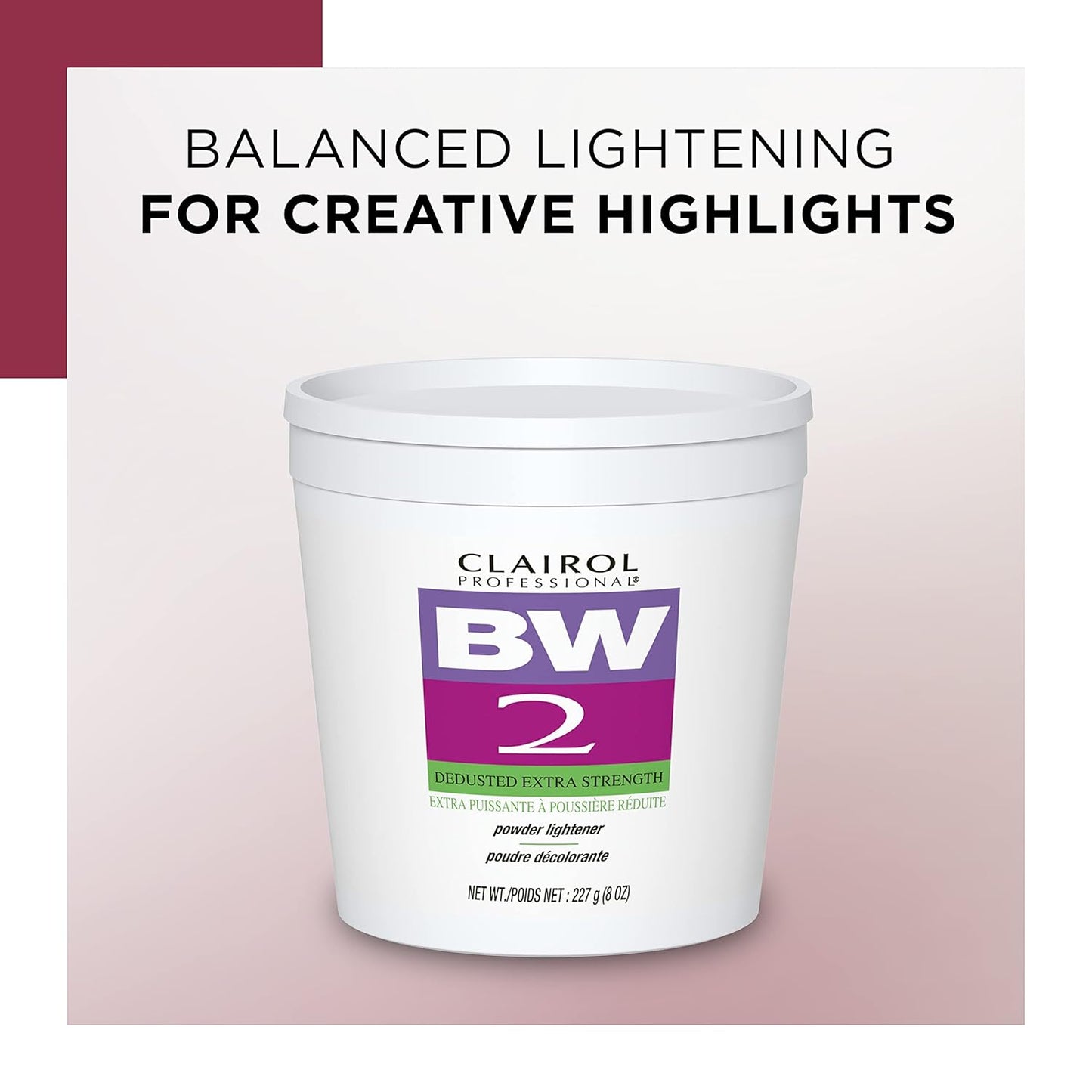 BW2 Powder Lightener Bleach 8oz